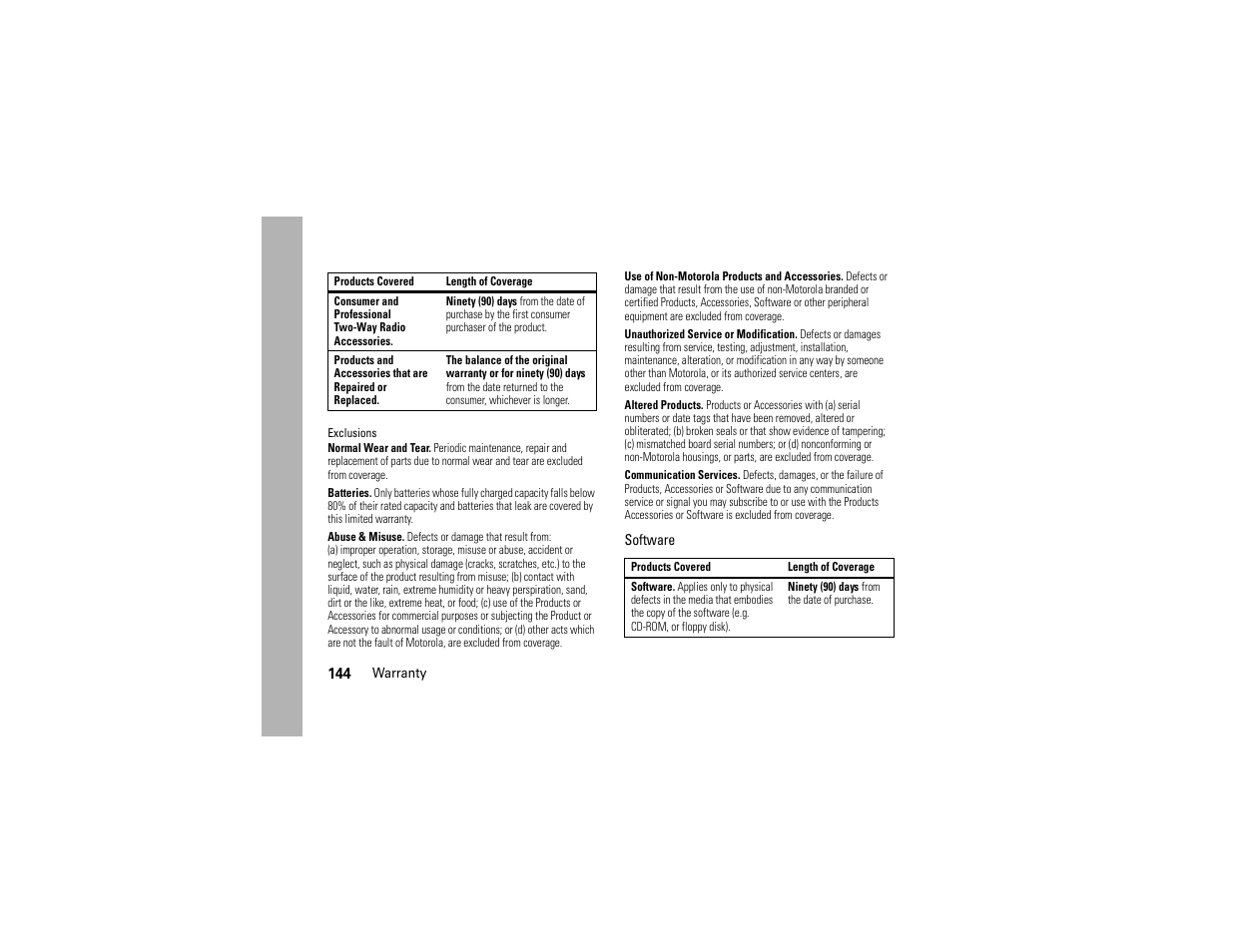 Motorola ADVENTURE V750 User Manual | Page 146 / 334