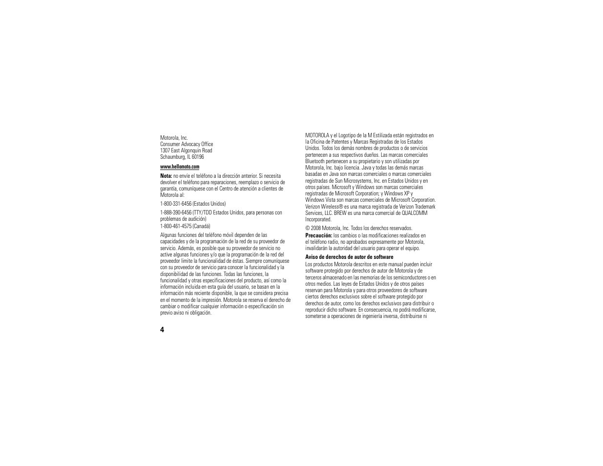 Motorola ADVENTURE V750 User Manual | Page 164 / 334