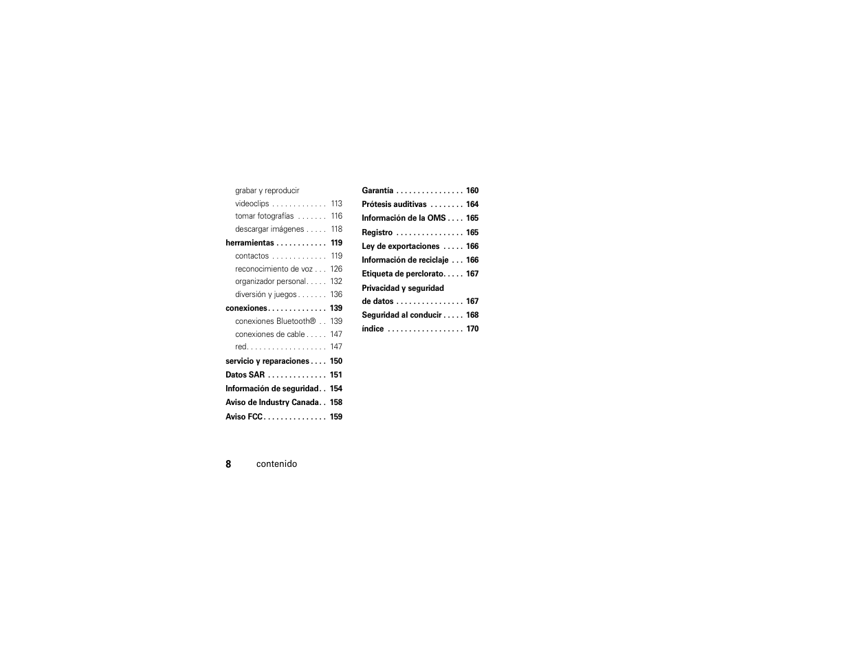 Motorola ADVENTURE V750 User Manual | Page 168 / 334