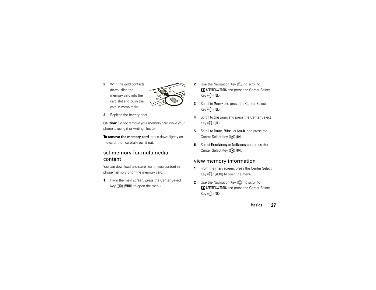 Motorola ADVENTURE V750 User Manual | Page 29 / 334
