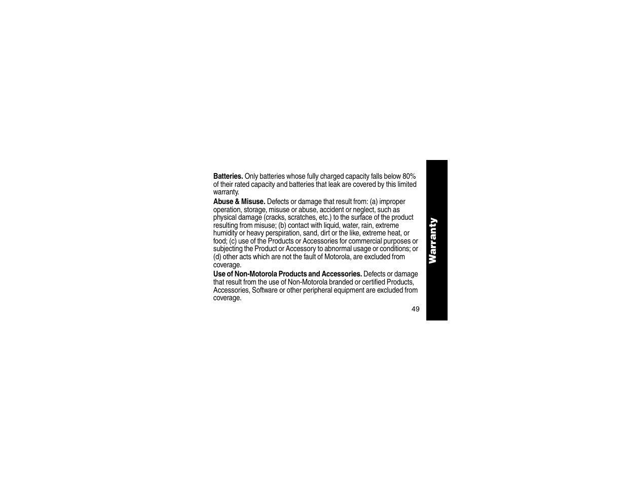 Motorola MA357 User Manual | Page 51 / 60