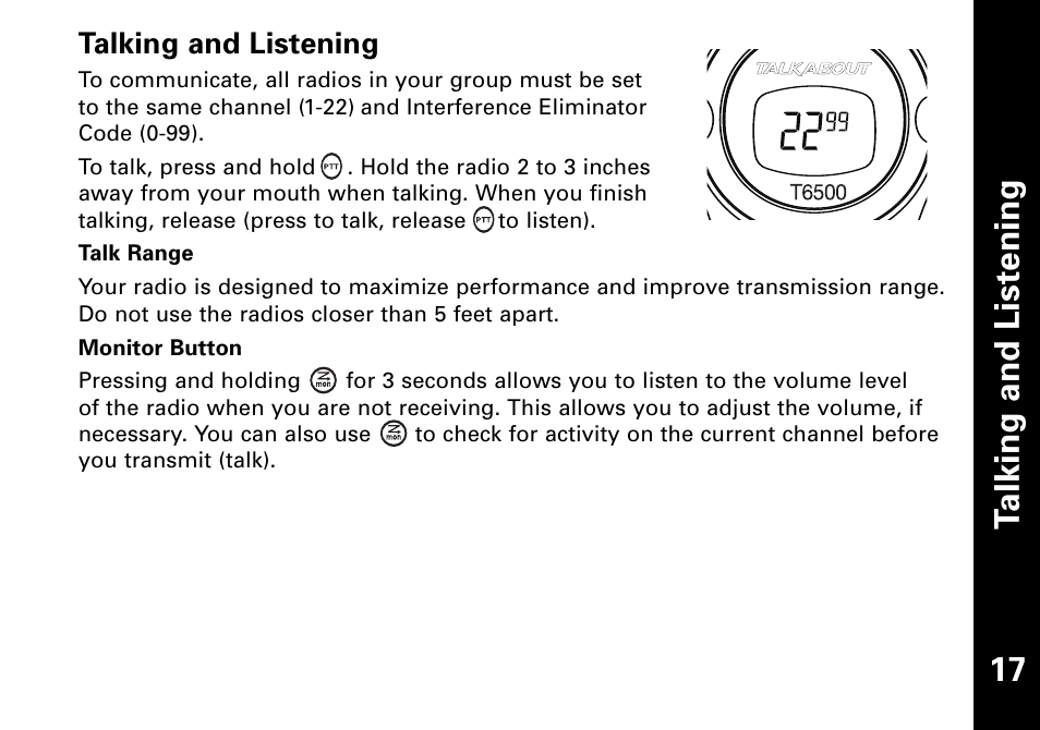 Motorola T6500 User Manual | Page 18 / 38