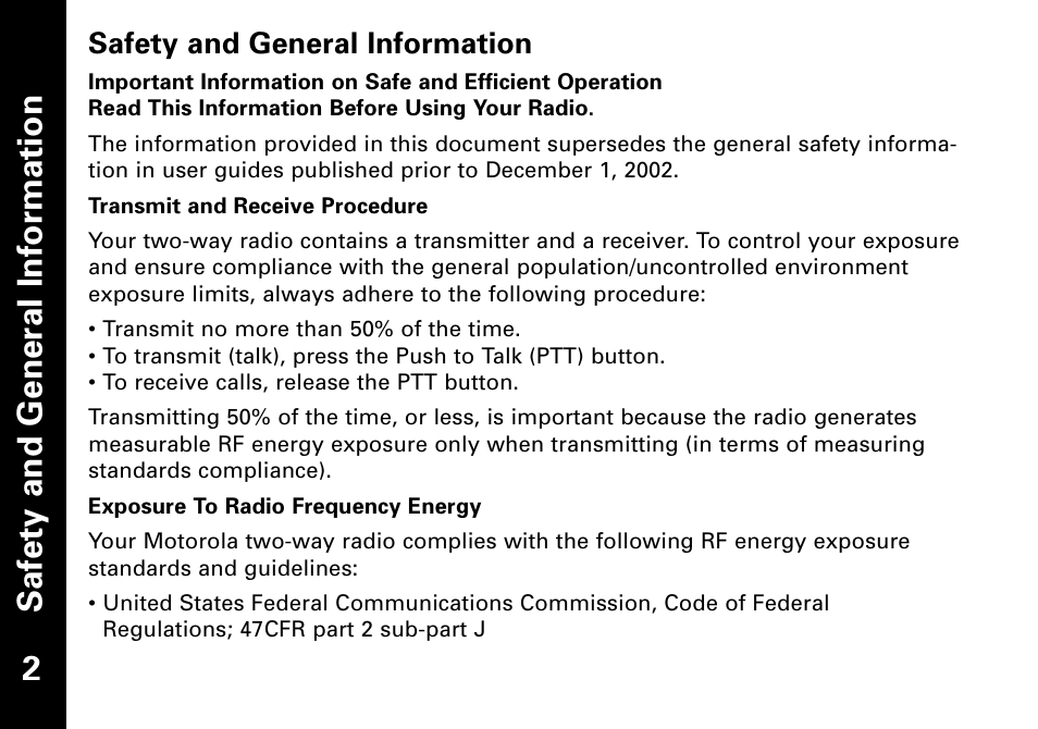 Motorola T6500 User Manual | Page 3 / 38