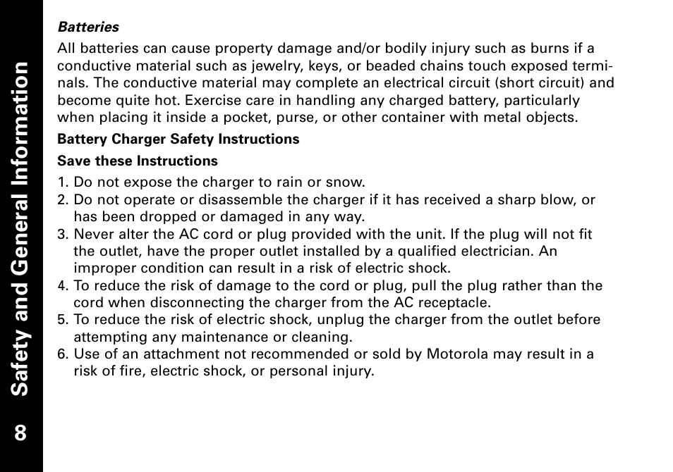 Motorola T6500 User Manual | Page 9 / 38