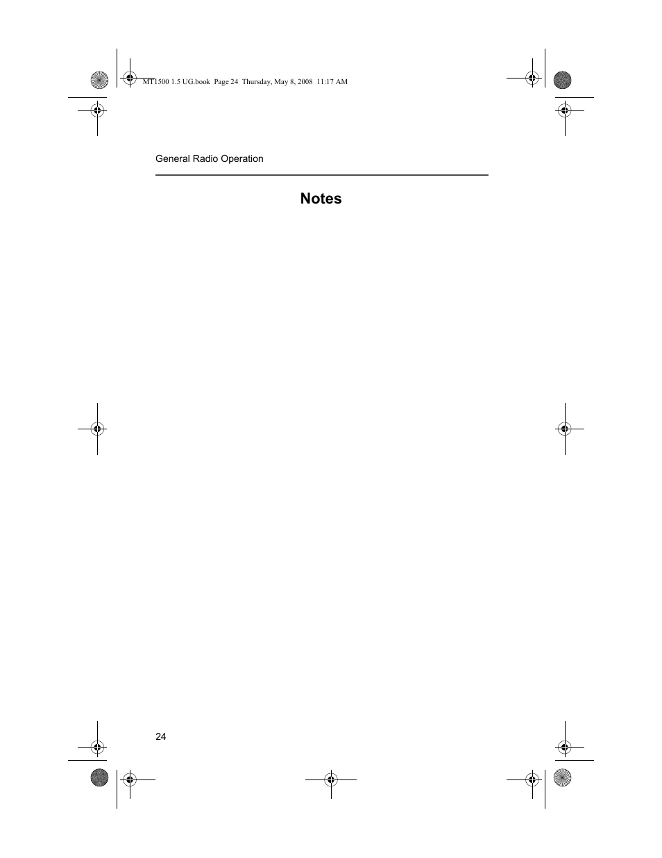 Motorola MT 1500 User Manual | Page 36 / 82