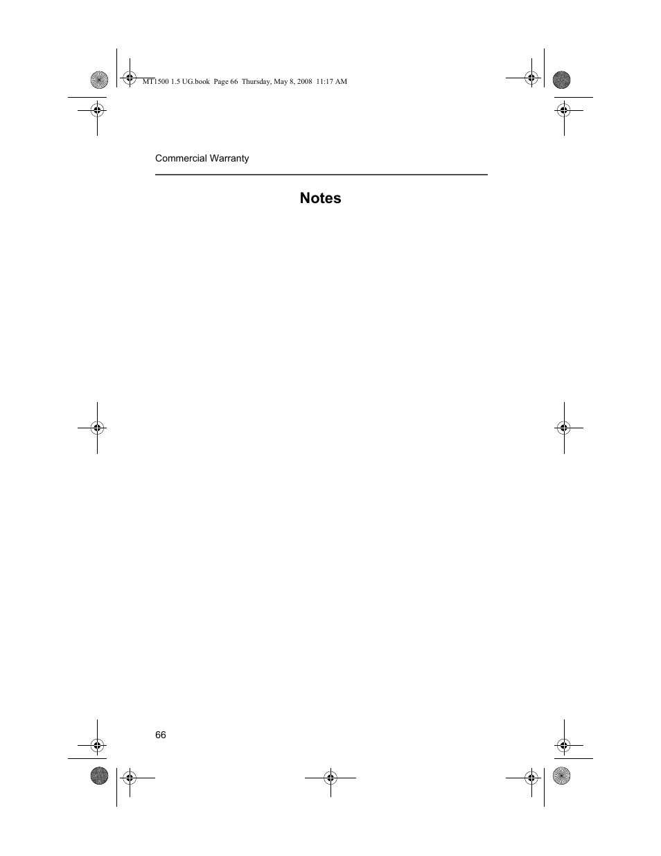 Motorola MT 1500 User Manual | Page 78 / 82