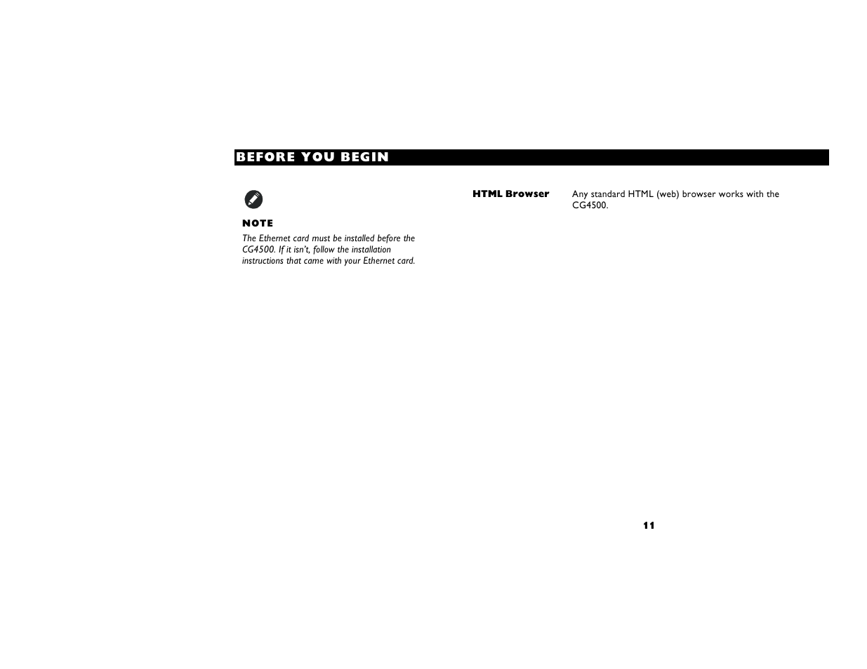 Motorola CG4500 User Manual | Page 16 / 36