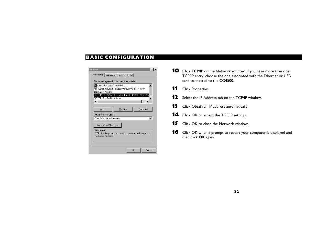 Motorola CG4500 User Manual | Page 27 / 36