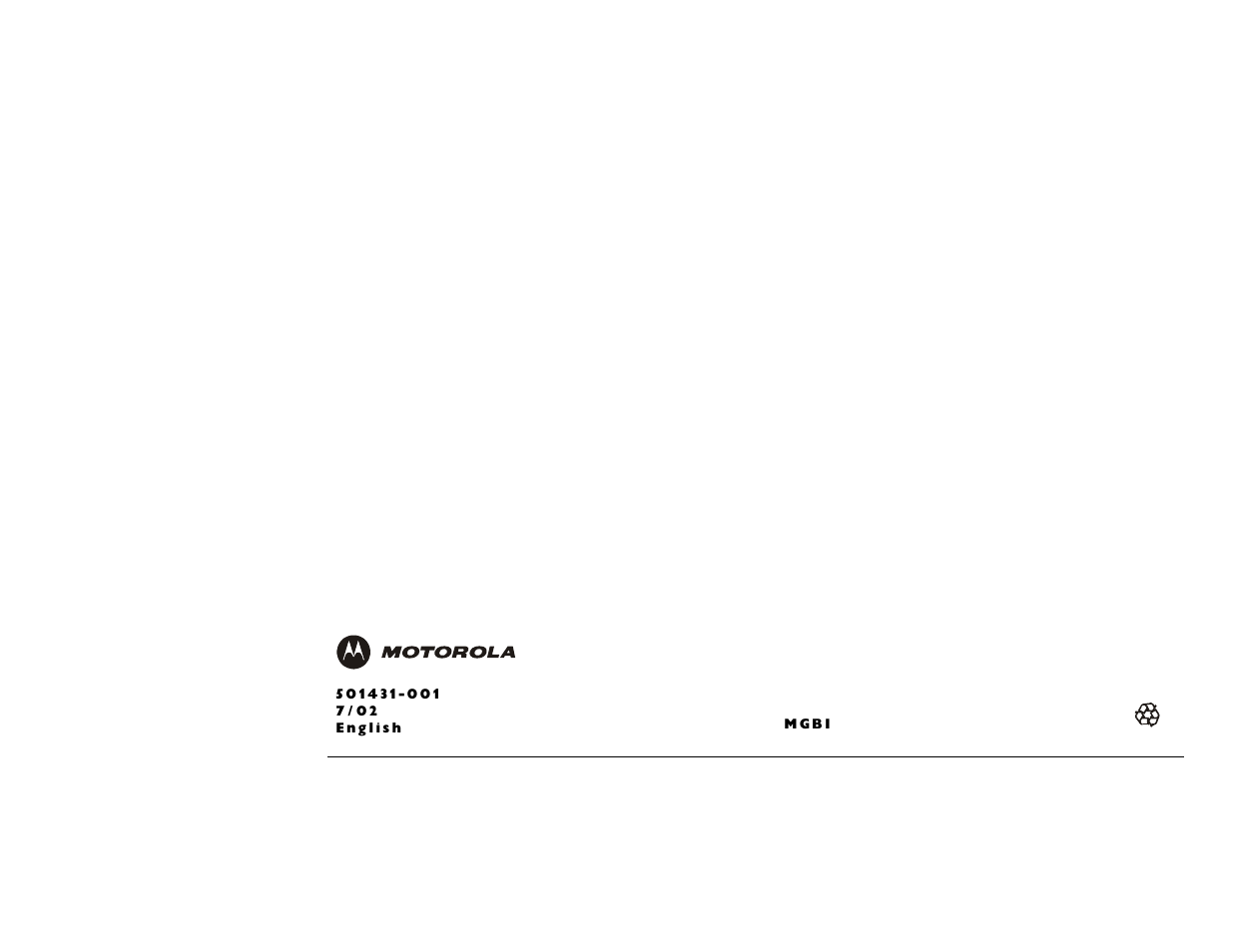 Motorola | Motorola CG4500 User Manual | Page 36 / 36