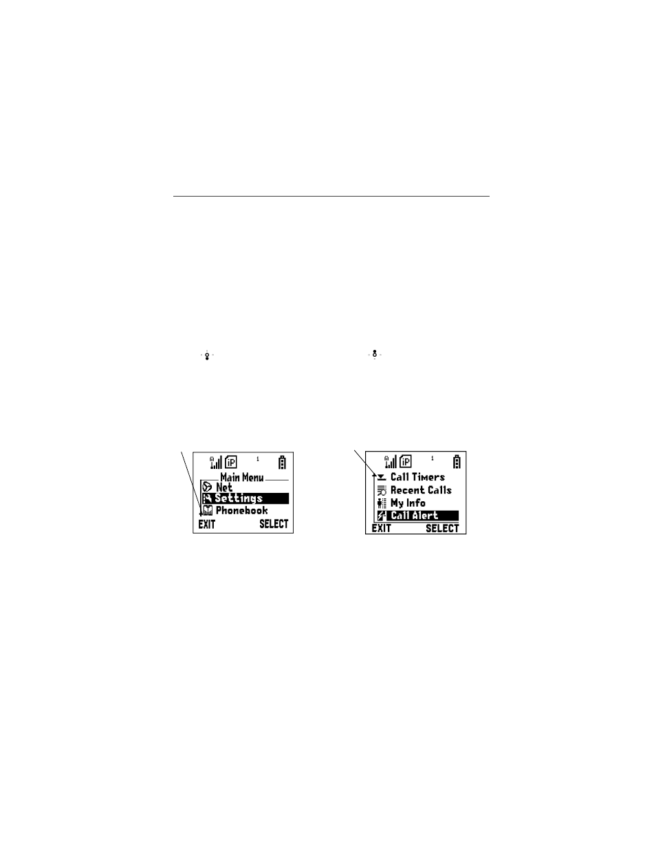 Navigating menus and lists | Motorola i30sx User Manual | Page 45 / 184