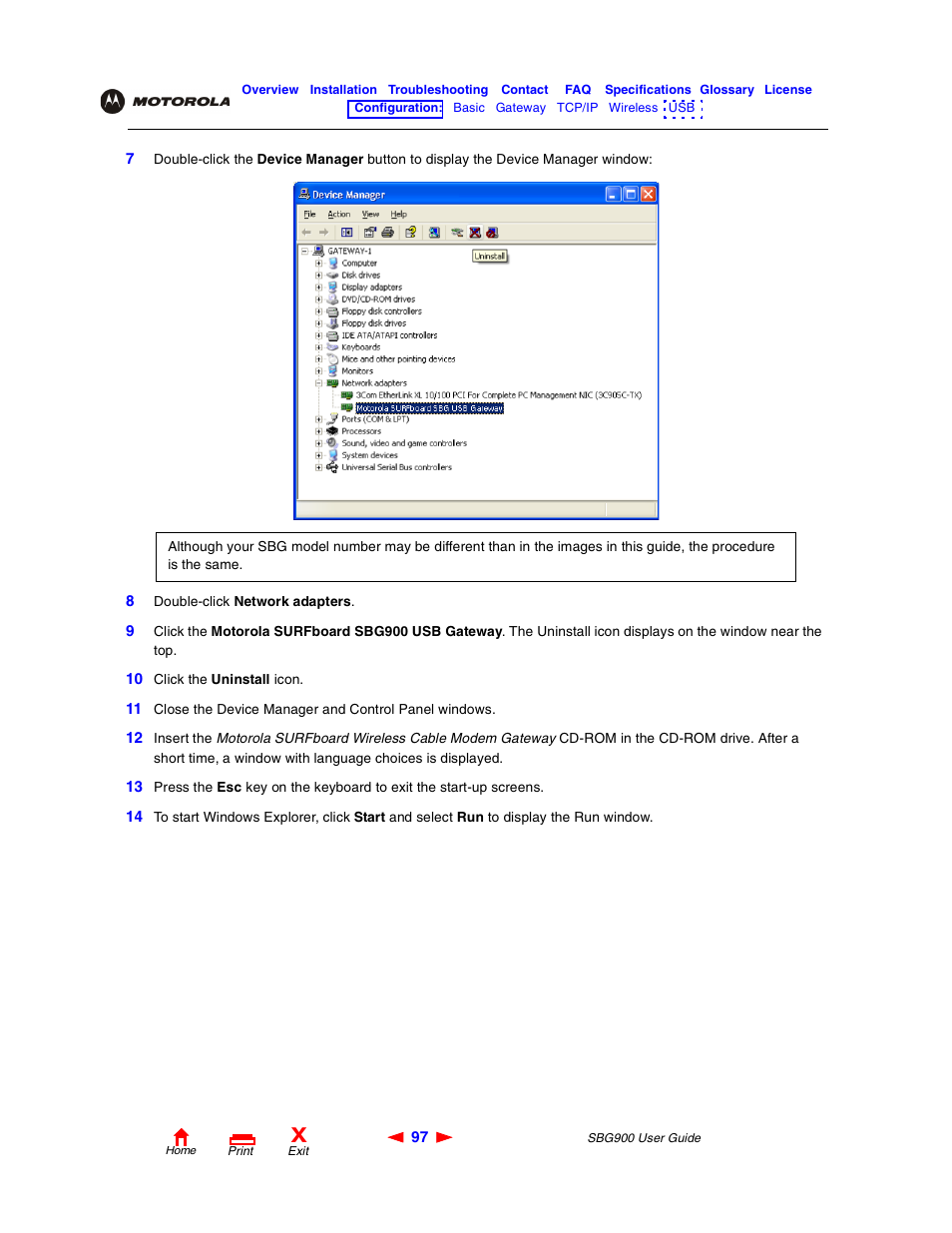 Motorola SBG900 User Manual | Page 103 / 130