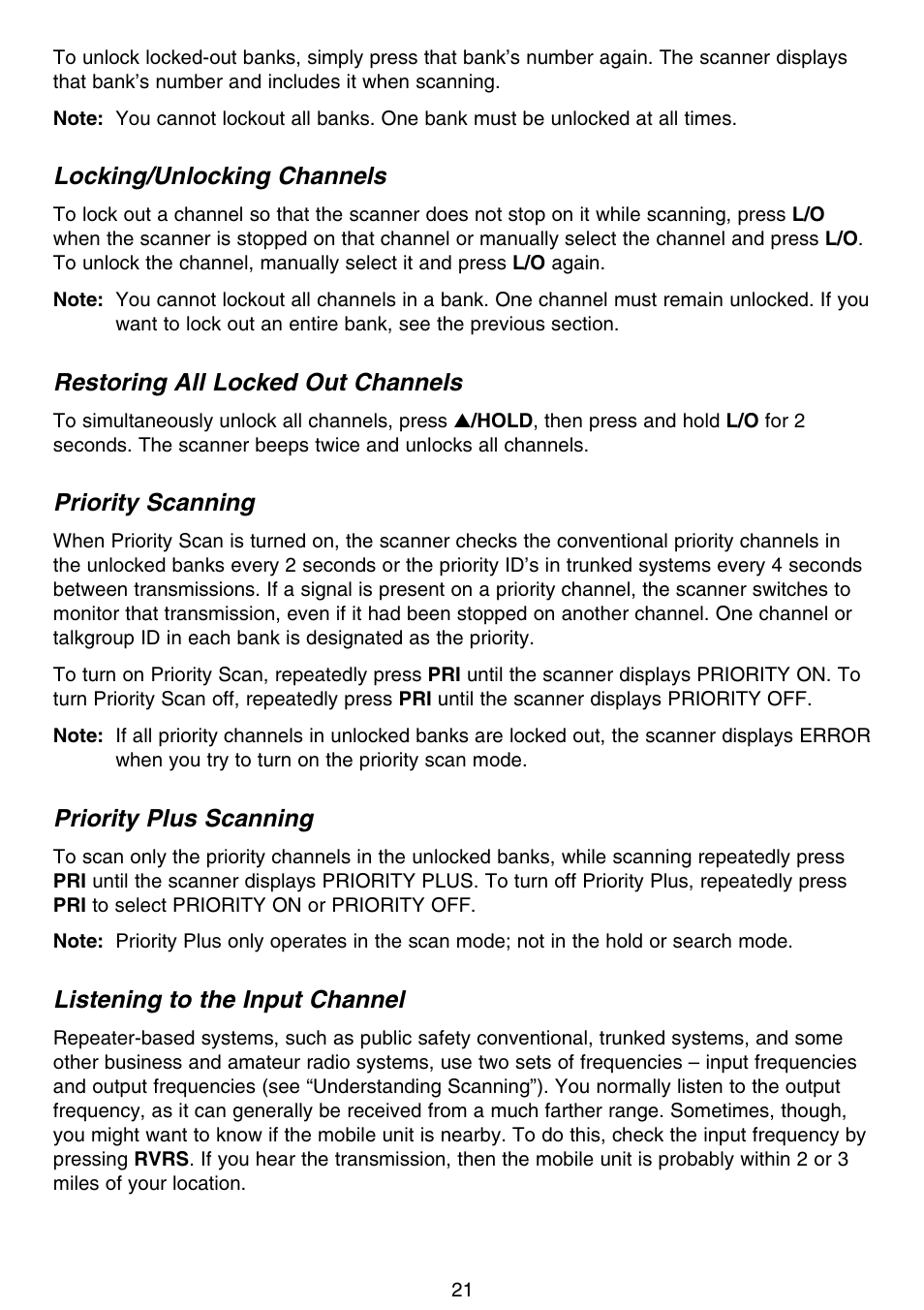 Motorola BC796D User Manual | Page 27 / 84