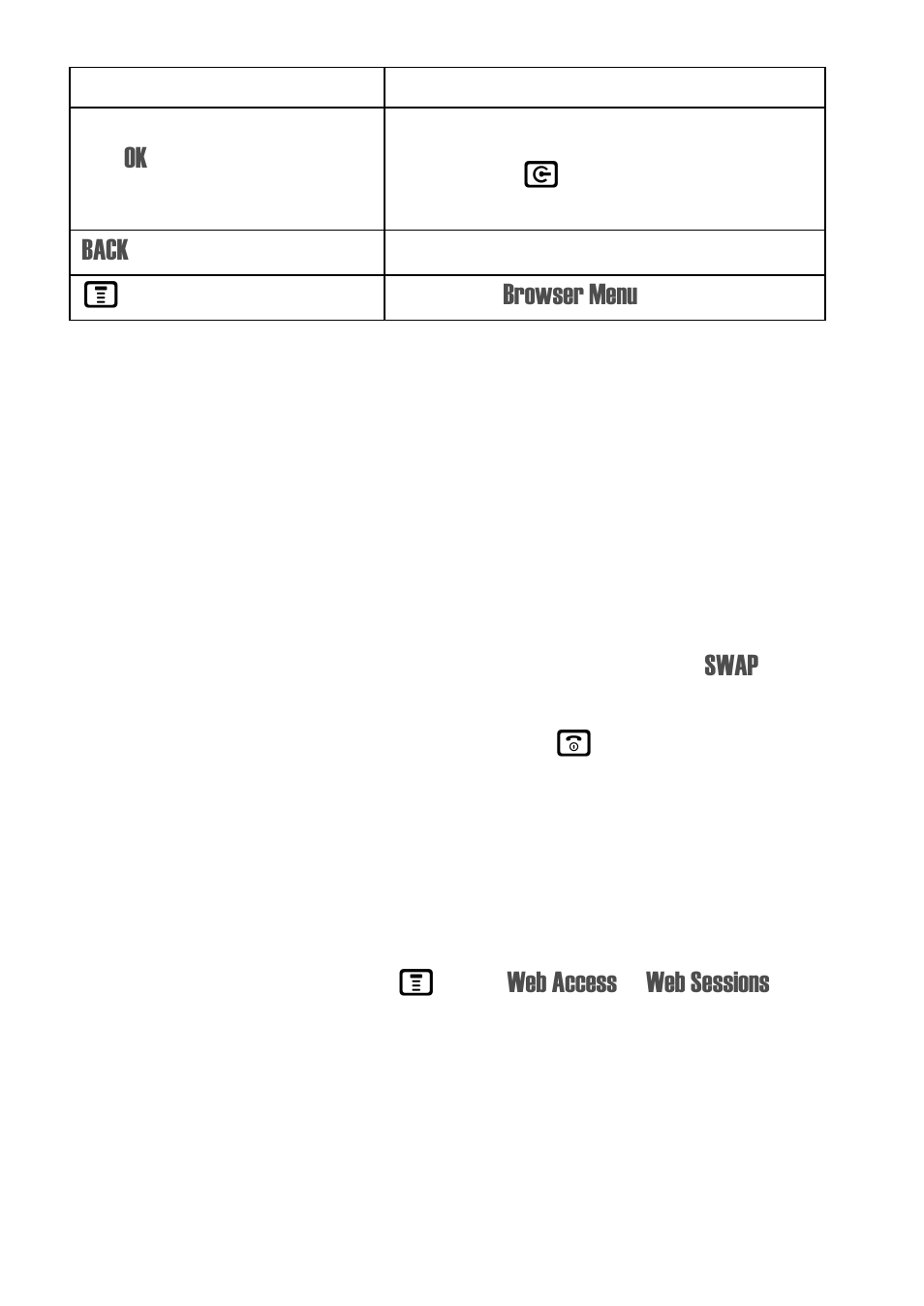 Downloading objects from a web page, Selecting or creating a web session | Motorola C975 3G User Manual | Page 30 / 95