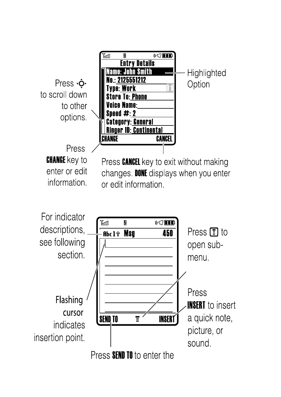 Entering text | Motorola C975 3G User Manual | Page 40 / 95