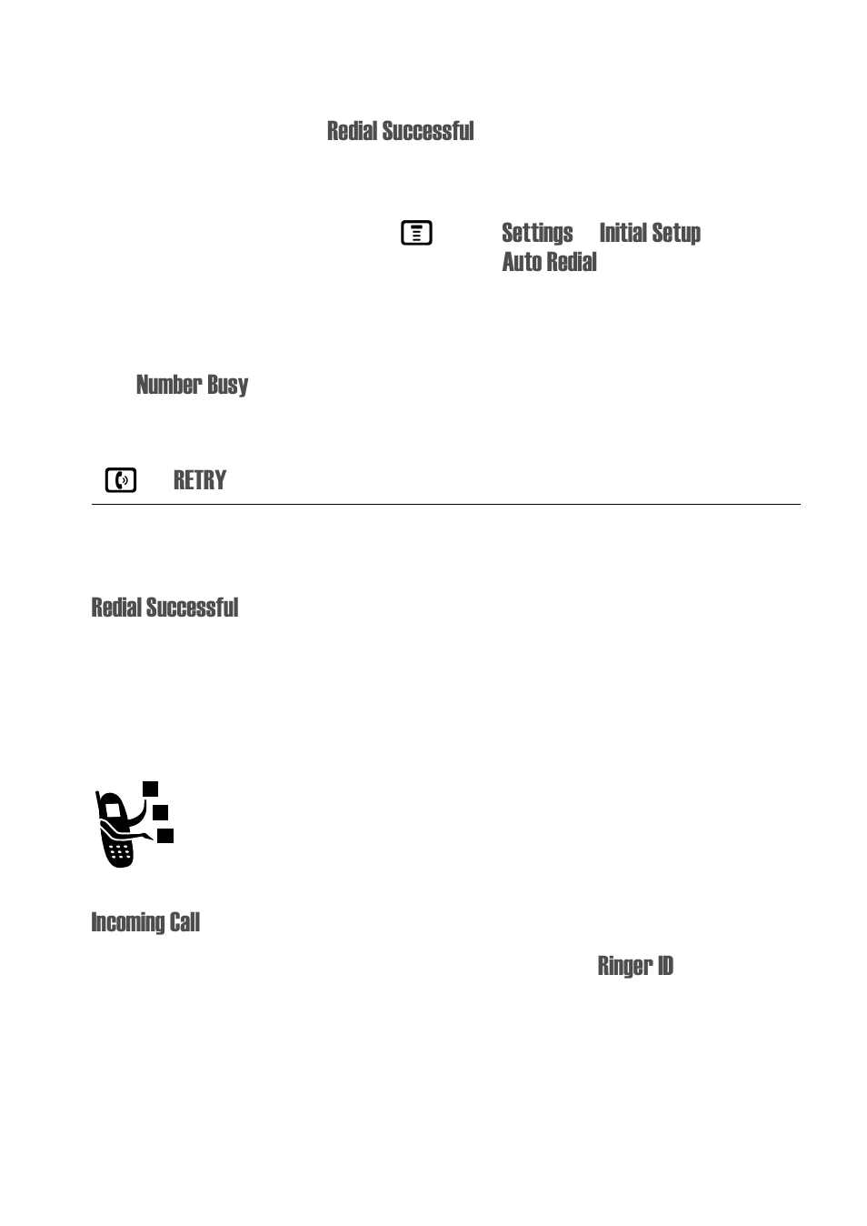 Using caller id, Incoming calls | Motorola C975 3G User Manual | Page 59 / 95