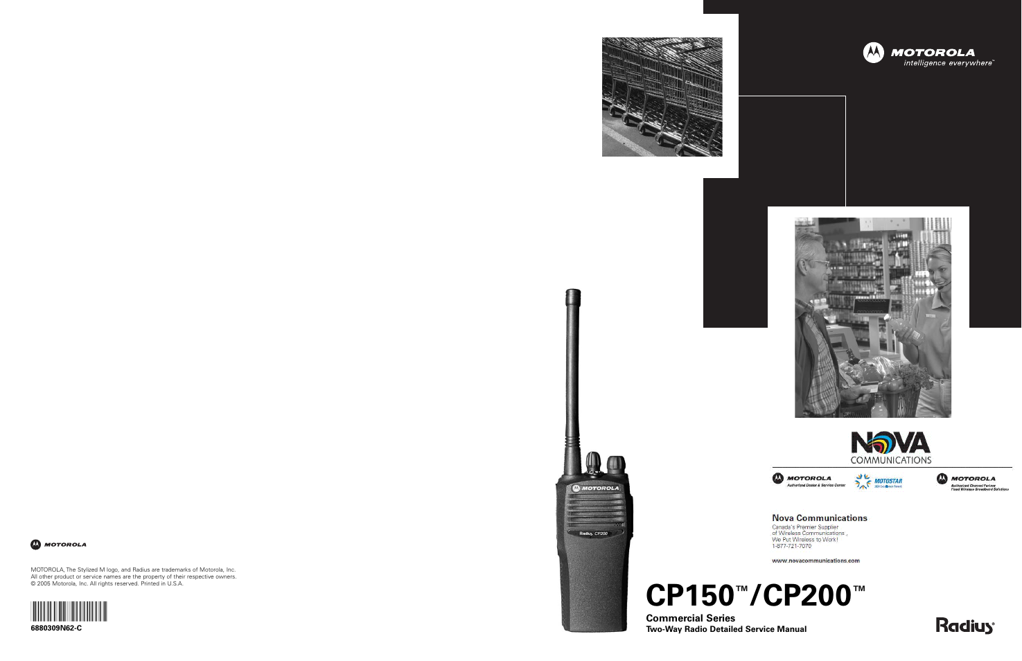 Motorola CP150TM User Manual | 252 pages