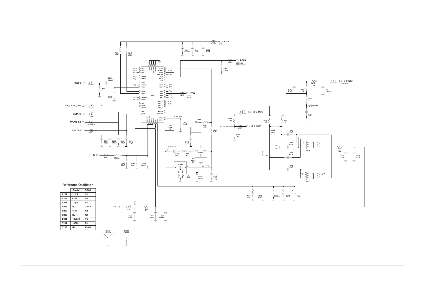 Reference oscillator, 63a27 | Motorola CP150TM User Manual | Page 110 / 252