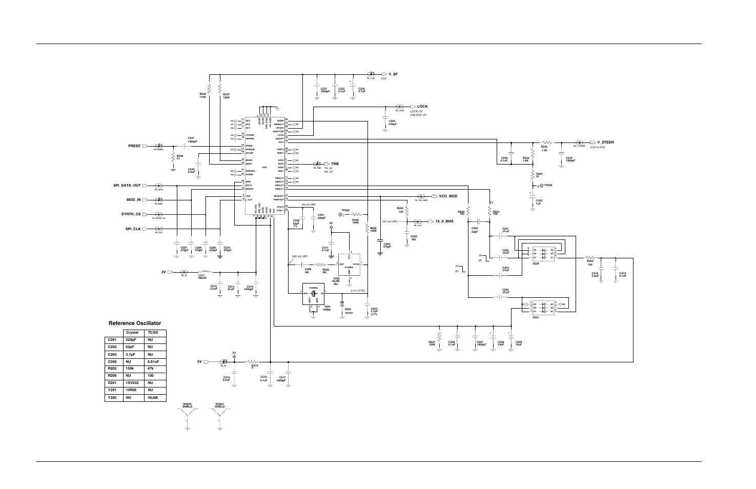 Reference oscillator, 63a27 | Motorola CP150TM User Manual | Page 62 / 252