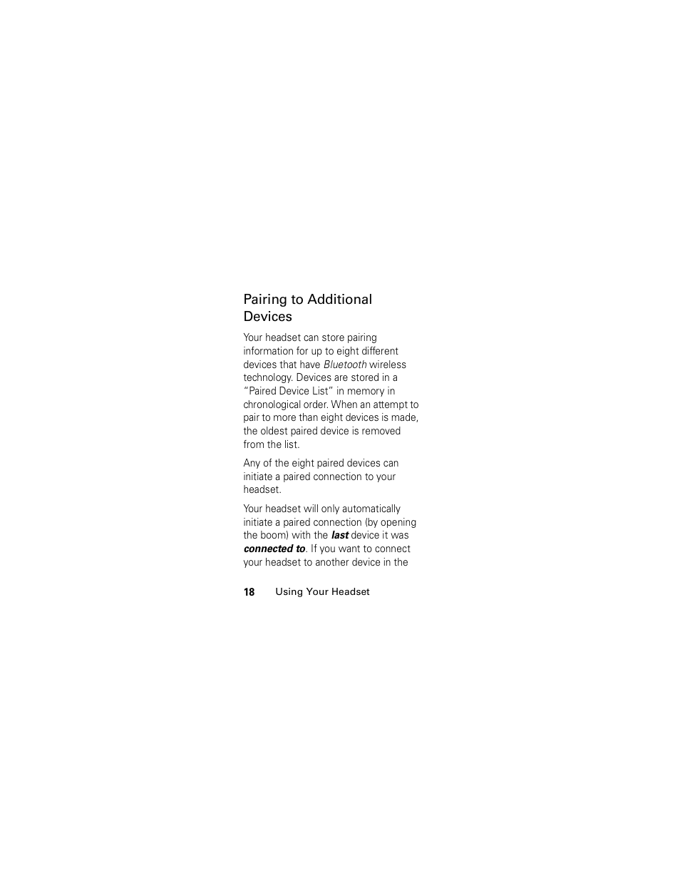 Motorola HS850 User Manual | Page 20 / 111