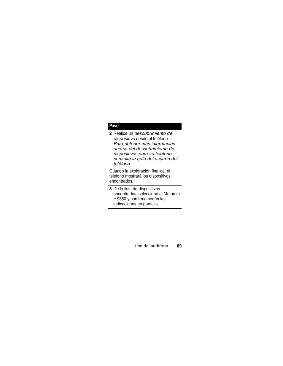 Motorola HS850 User Manual | Page 91 / 111