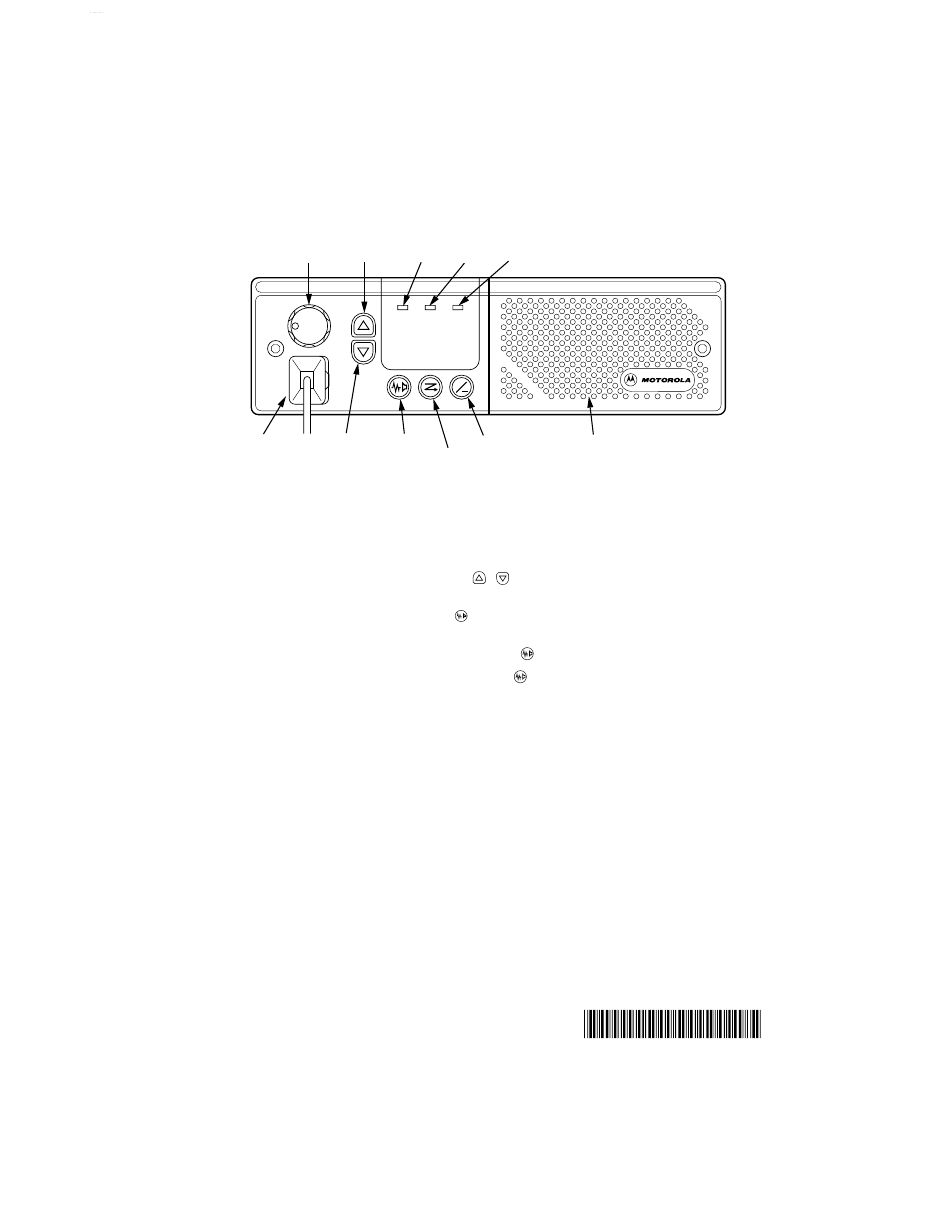 Motorola GM300 User Manual | 2 pages