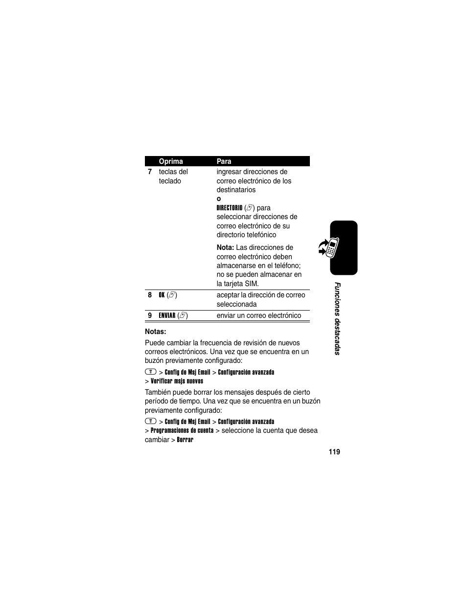 Motorola A630 User Manual | Page 121 / 200