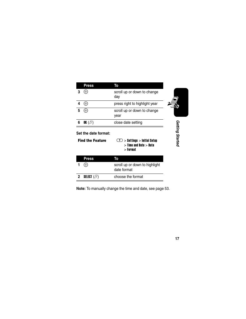 Motorola A630 User Manual | Page 19 / 200