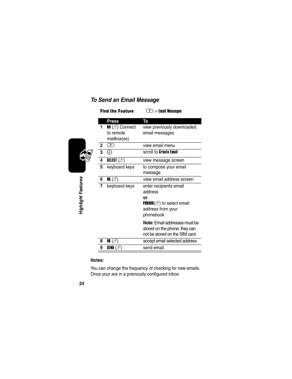 Motorola A630 User Manual | Page 26 / 200