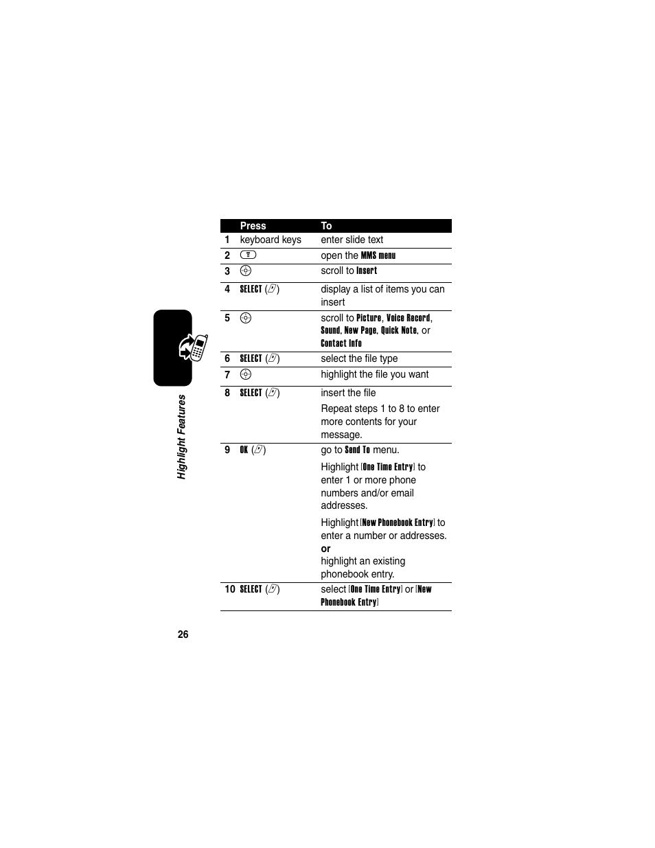 Motorola A630 User Manual | Page 28 / 200