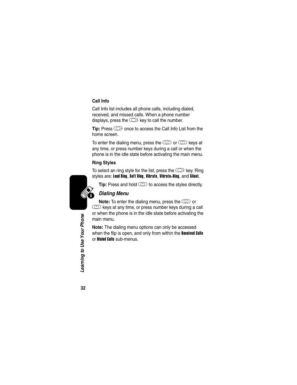 Motorola A630 User Manual | Page 34 / 200