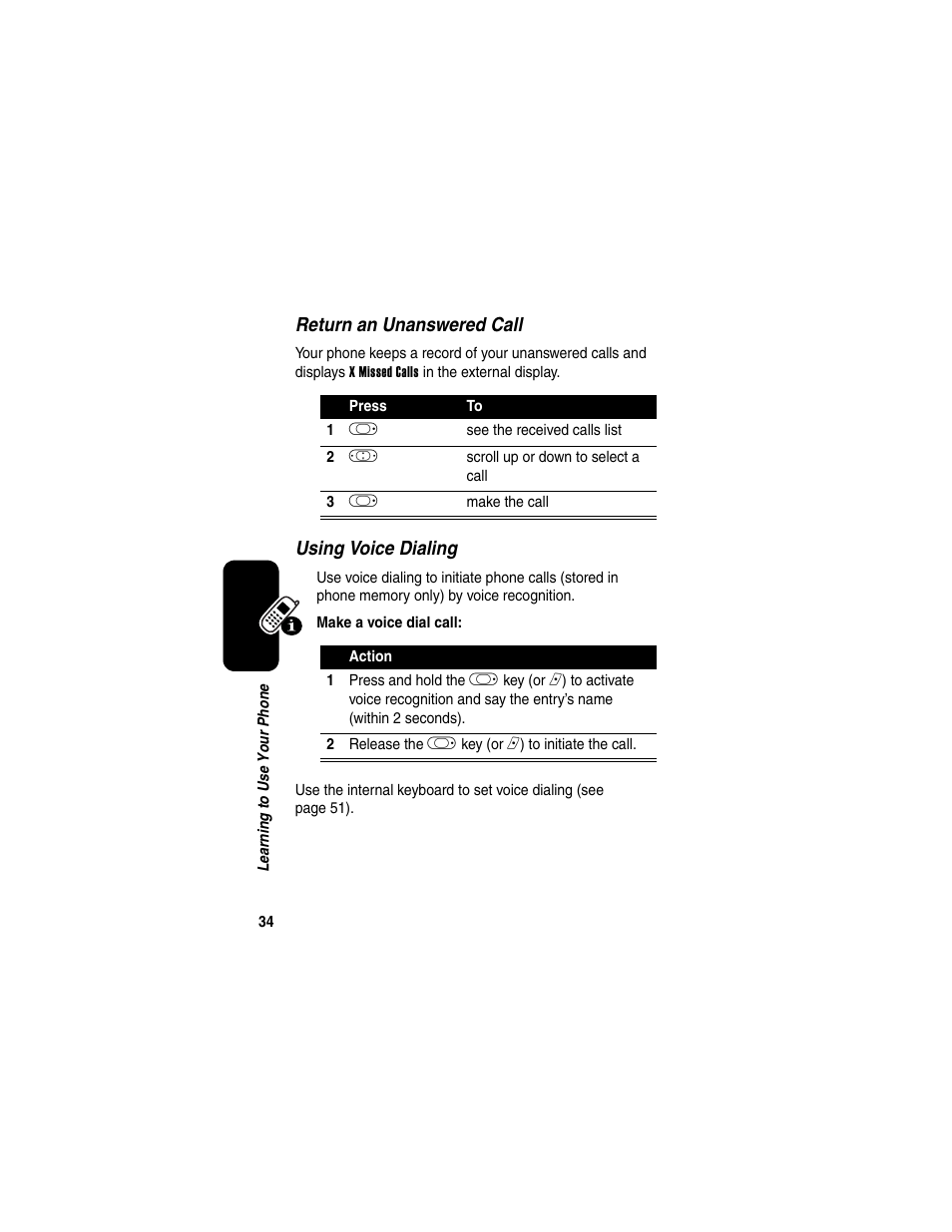 Motorola A630 User Manual | Page 36 / 200