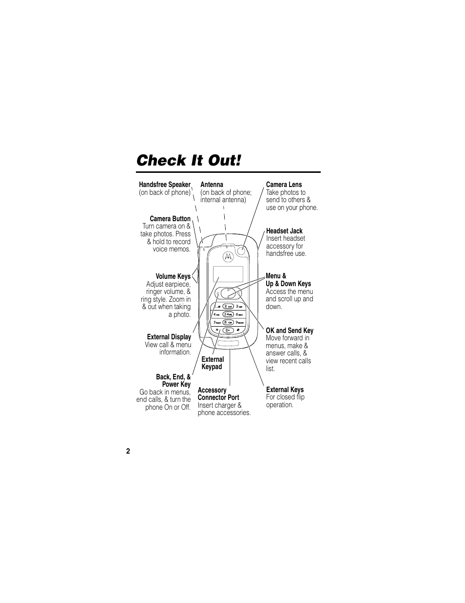 Check it out | Motorola A630 User Manual | Page 4 / 200