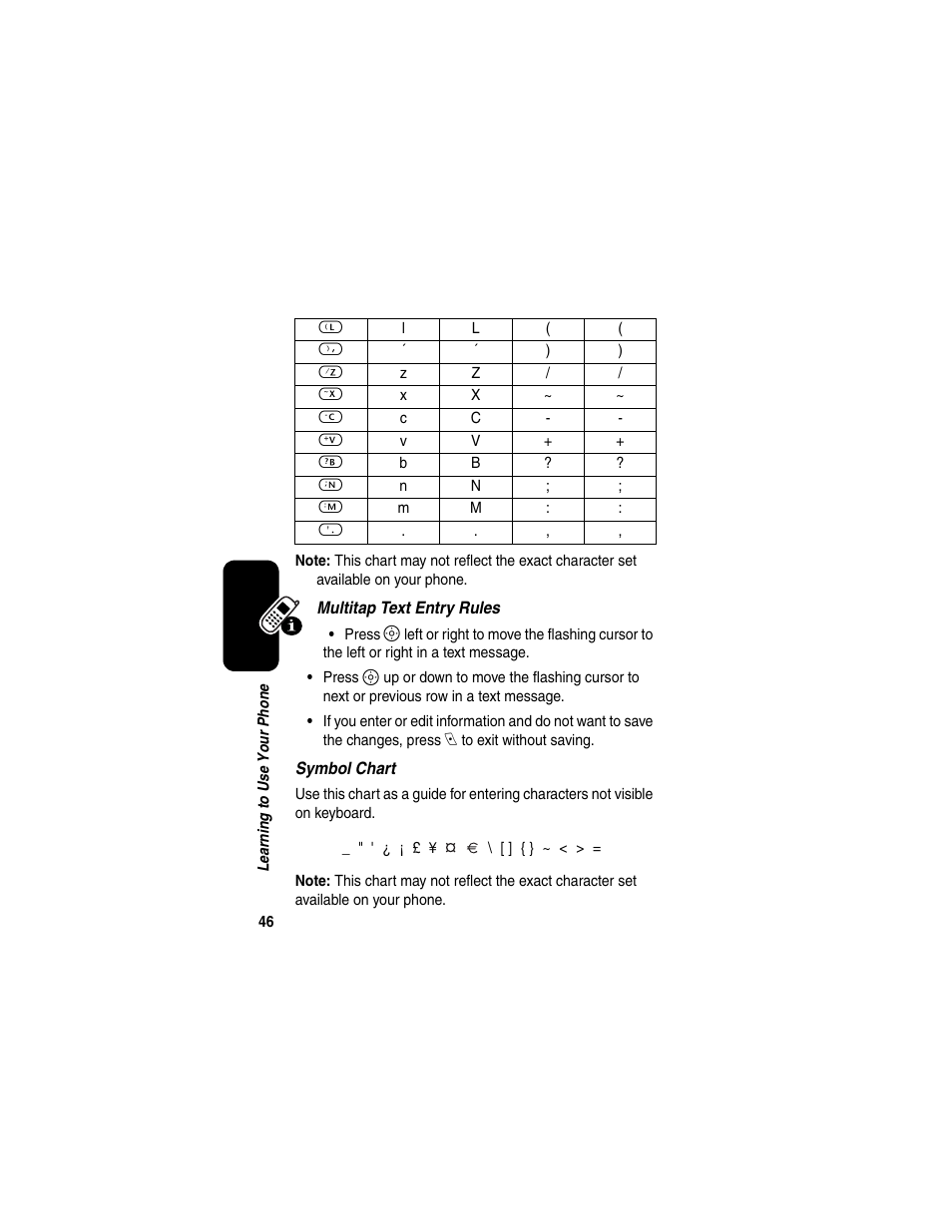 Motorola A630 User Manual | Page 48 / 200