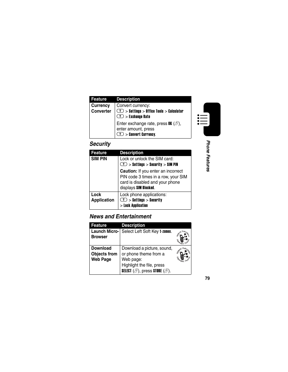 Motorola A630 User Manual | Page 81 / 200