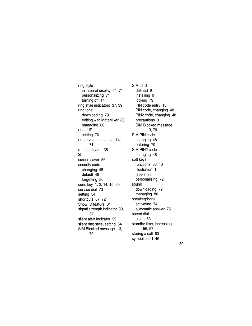 Motorola A630 User Manual | Page 91 / 200