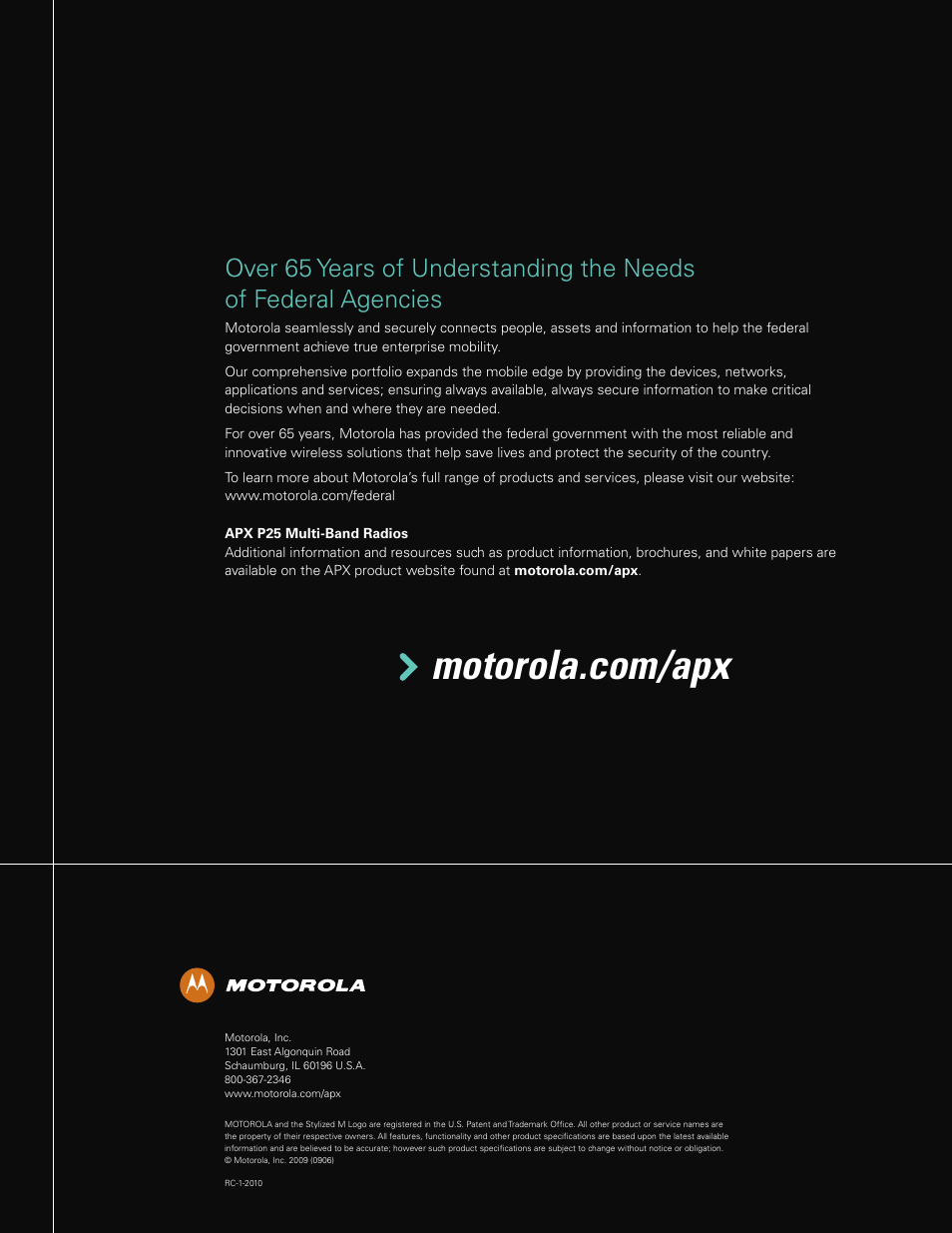 Motorola APX 7500 User Manual | Page 8 / 8