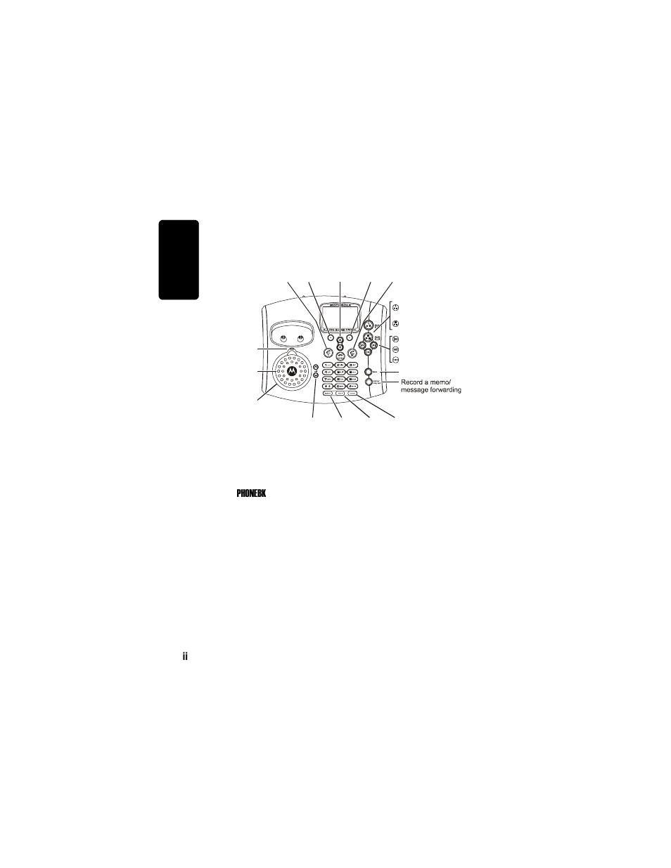 Base station controls soft keys | Motorola TM MD7080 User Manual | Page 3 / 68
