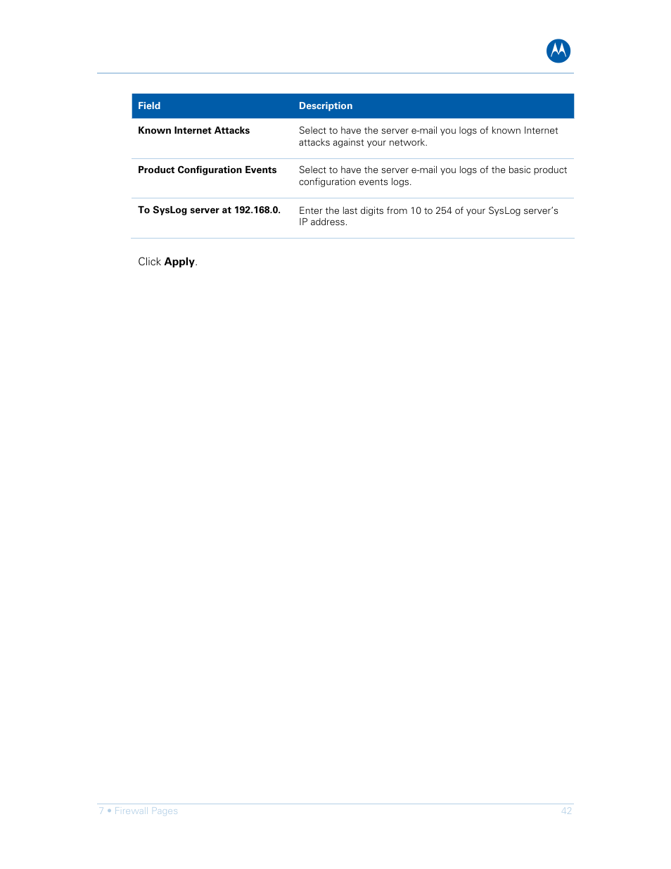 Motorola SURFboard SVG1501E User Manual | Page 52 / 83