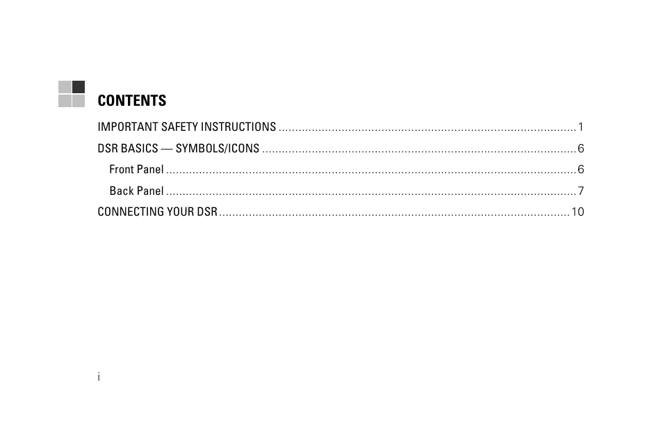 Motorola DSR530 User Manual | Page 2 / 18