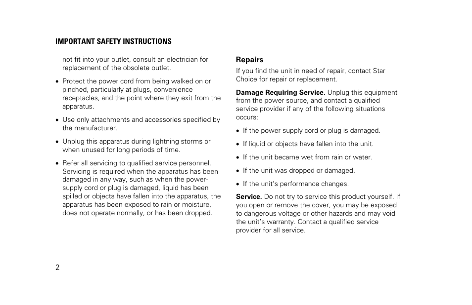 Motorola DSR530 User Manual | Page 4 / 18