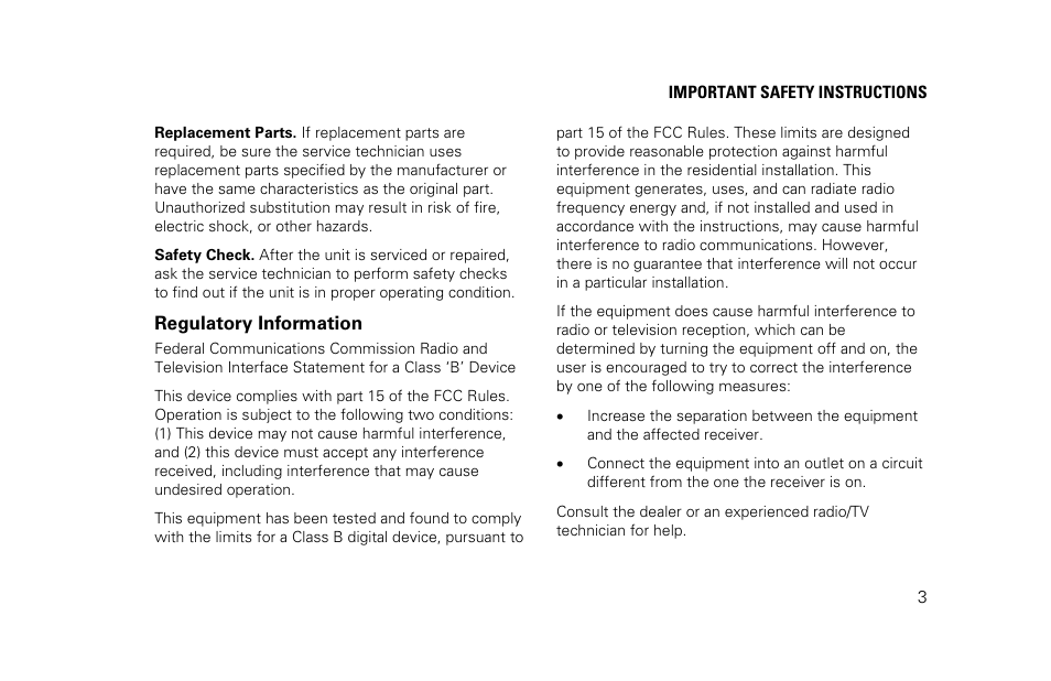 Motorola DSR530 User Manual | Page 5 / 18