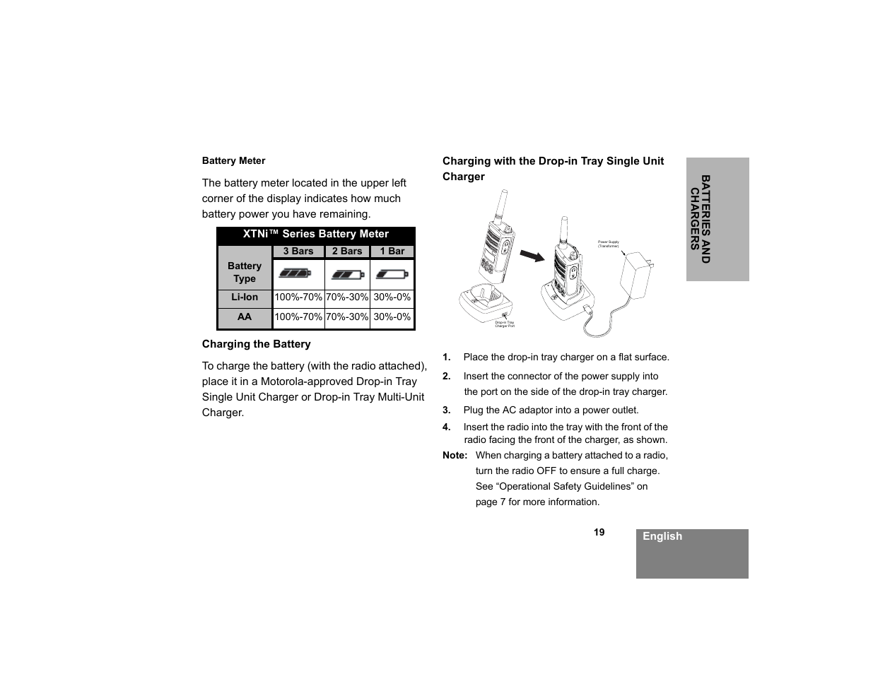 Motorola XTNID User Manual | Page 21 / 69