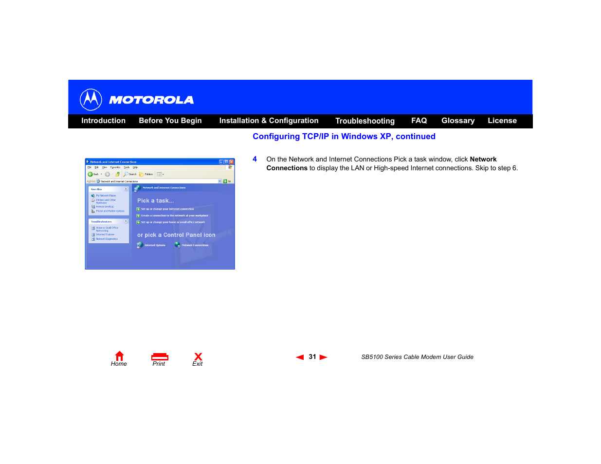 Motorola SB5100 User Manual | Page 37 / 74