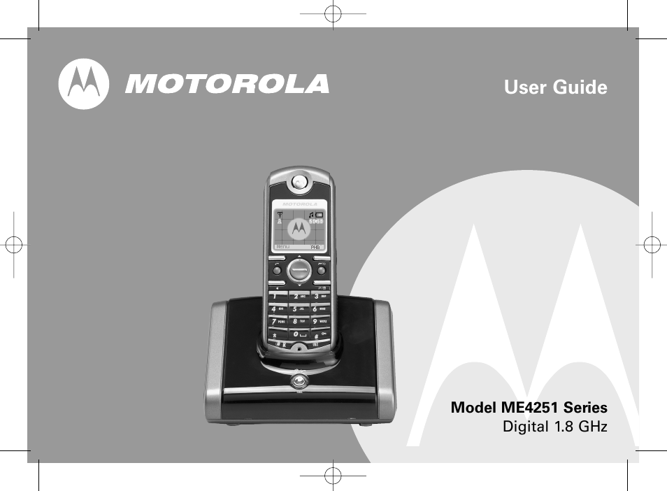 Motorola ME4251 User Manual | 69 pages