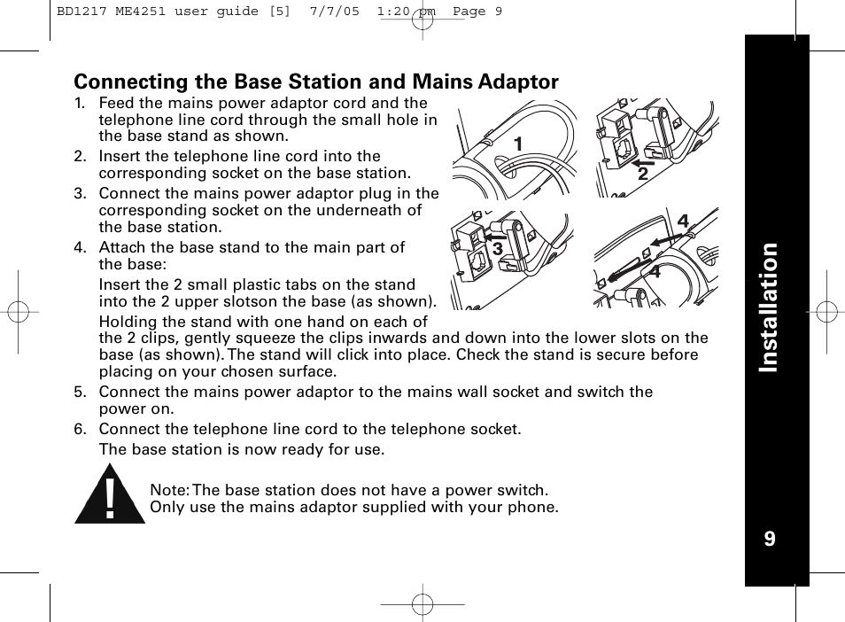 Motorola ME4251 User Manual | Page 10 / 69