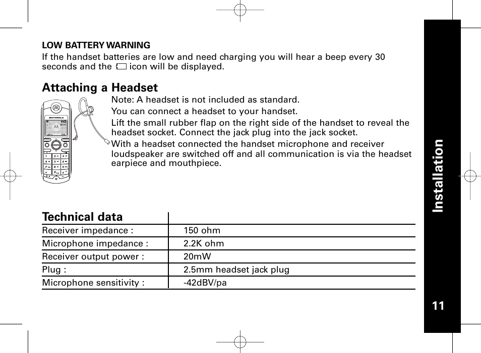 Motorola ME4251 User Manual | Page 12 / 69