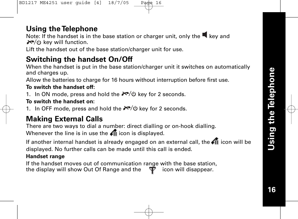 Motorola ME4251 User Manual | Page 17 / 69