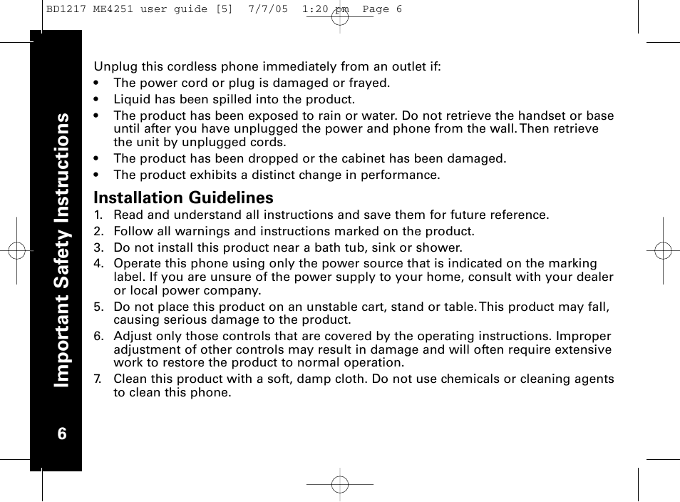 Motorola ME4251 User Manual | Page 7 / 69