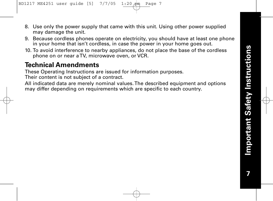 Motorola ME4251 User Manual | Page 8 / 69