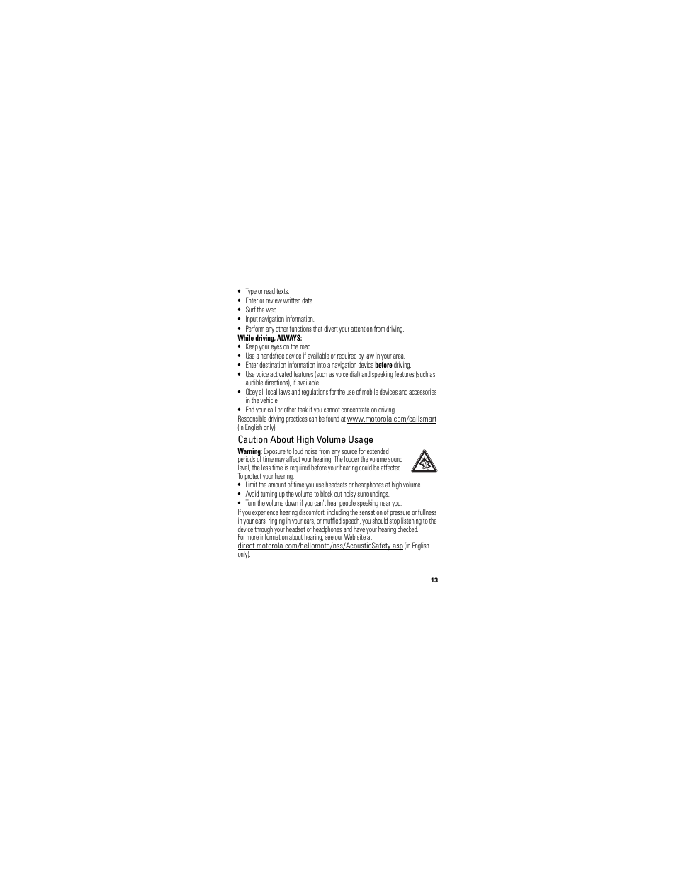 Motorola HK200 User Manual | Page 15 / 84
